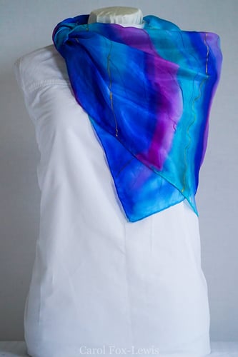 Marbled Ocean Colors - The Fantastic Mrs. Fox