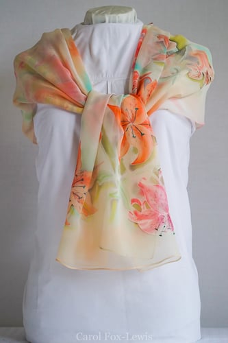 Pale Peach And Pink Lilies - The Fantastic Mrs. Fox