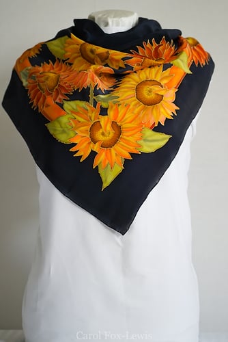 Dramatic Sunflowers - The Fantastic Mrs. Fox