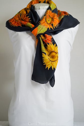 Dramatic Sunflowers - The Fantastic Mrs. Fox