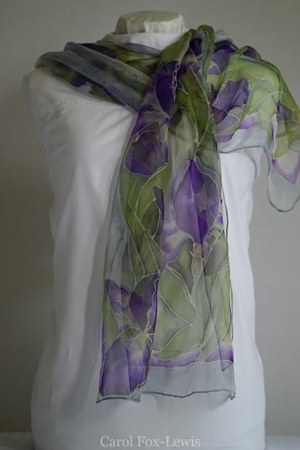 Floaty Irises - The Fantastic Mrs. Fox