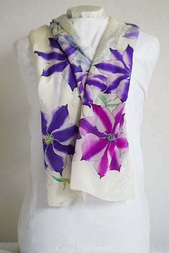 Climbing Clematis - The Fantastic Mrs. Fox