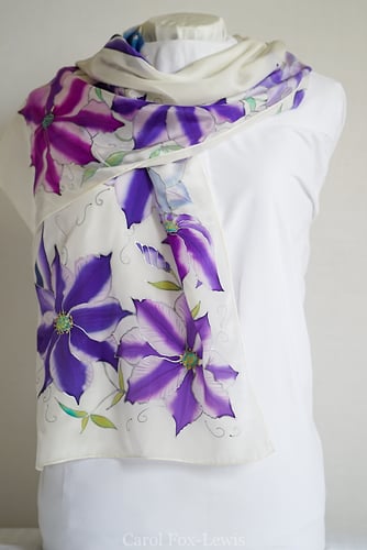 Climbing Clematis - The Fantastic Mrs. Fox