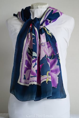 Dramatically Dark Clematis - The Fantastic Mrs. Fox