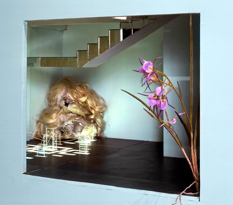 Sunbathing Through A Glass Screen - Theo Alexander