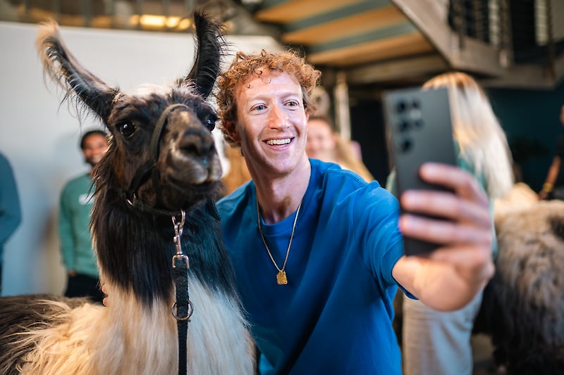 Mark Zuckerberg after his fireside chat @ South Park Commons in San Francisco. - Philip Wyers