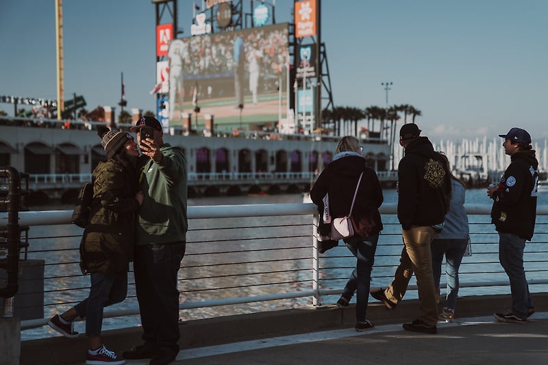SF Giants McCovey Cove. (2022) - Philip Wyers
