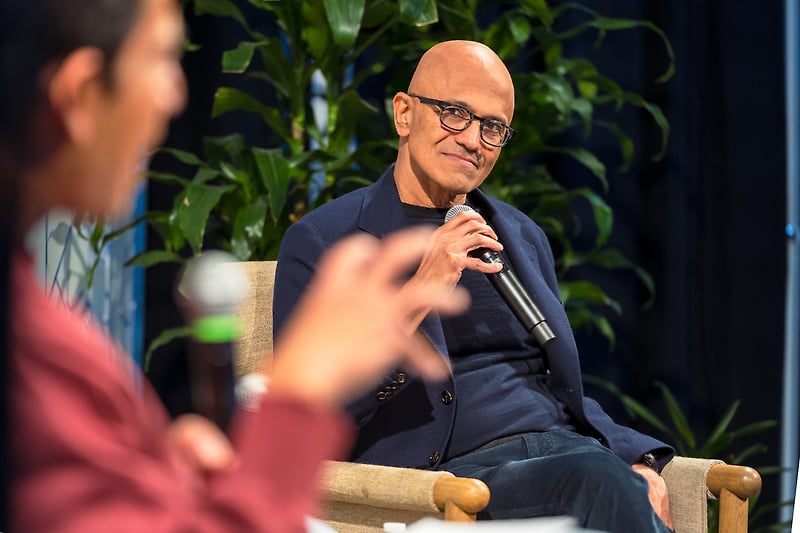 Satya Nadela (CEO of Microsoft) - Philip Wyers